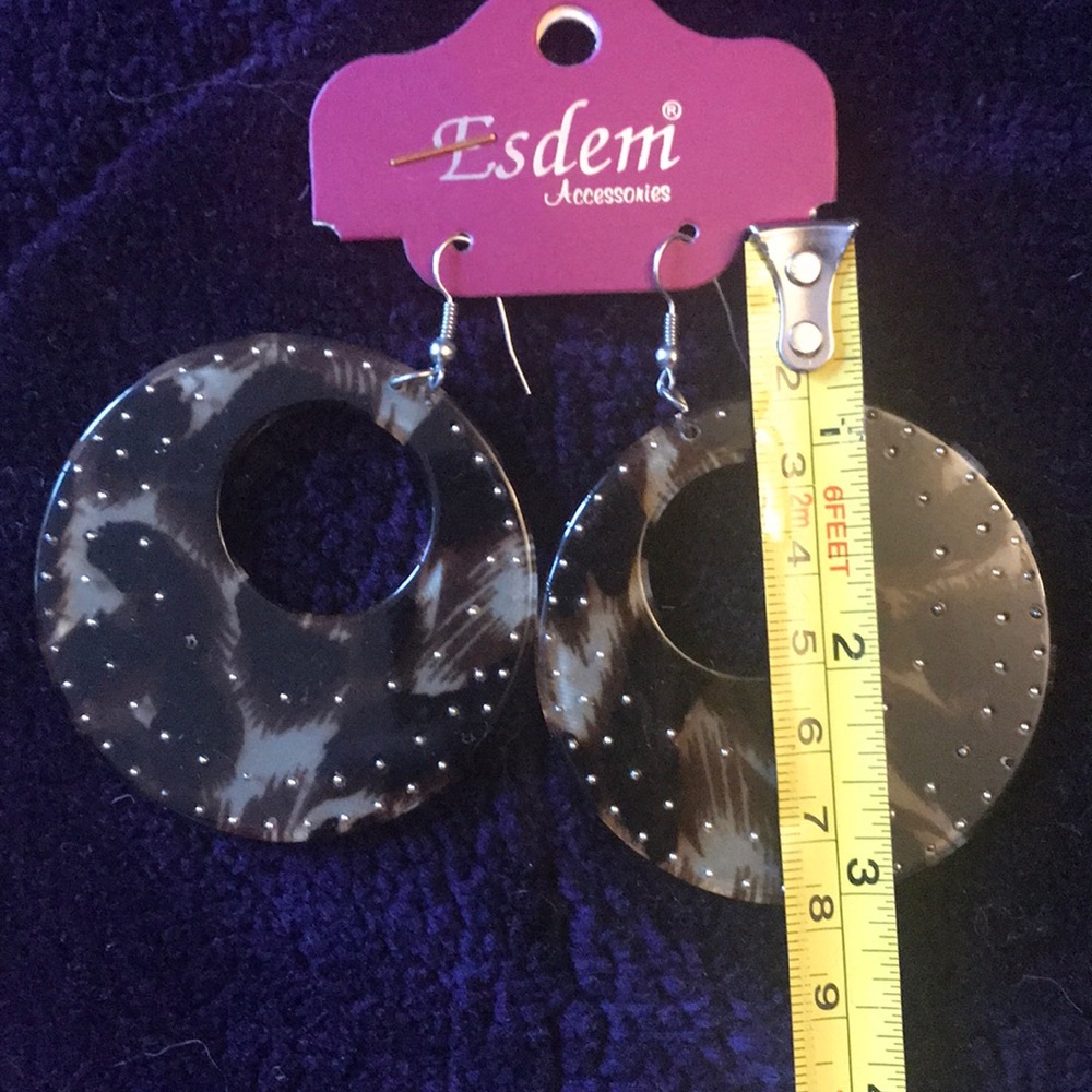 🌟 Leopard earrings 🌟 - Picture 3 of 3
